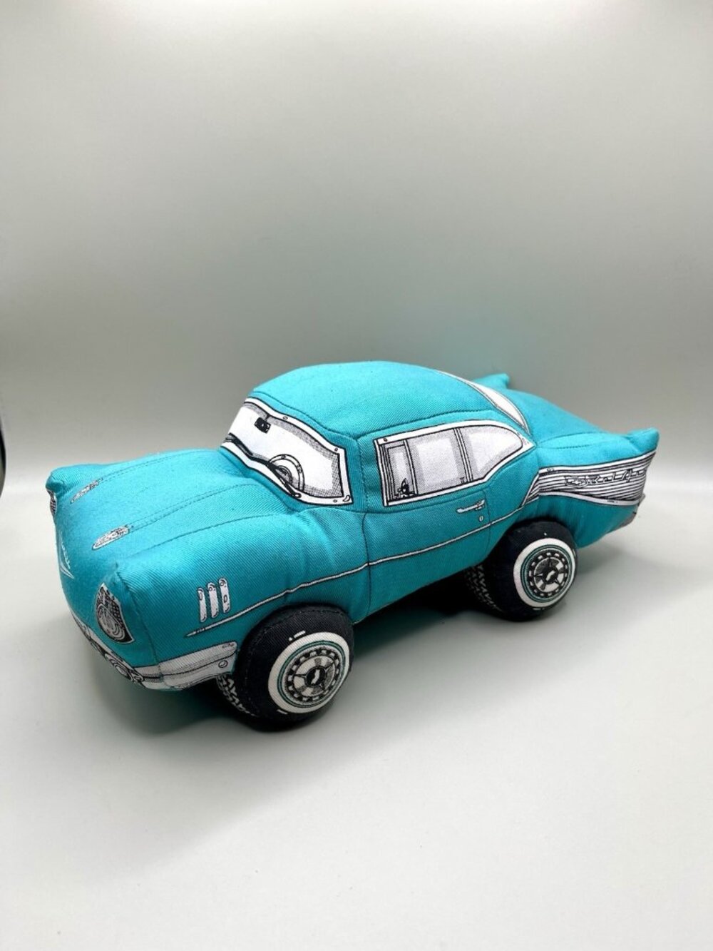 Vintage 1985 Dreamwheels 1957 Chevy Bel Air Soft Car Pillow Retro Diner Man Cave